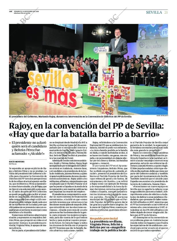 ABC SEVILLA 21-01-2018 página 21