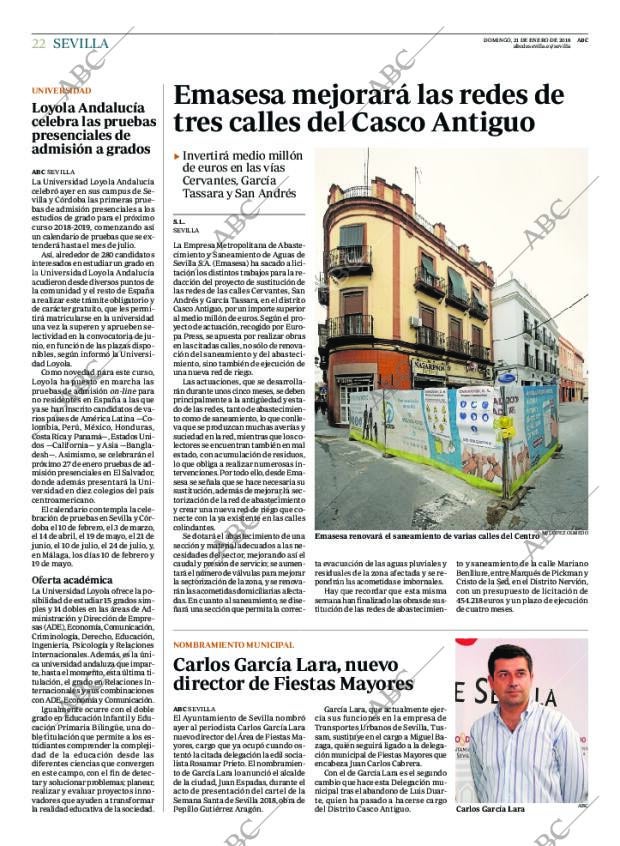 ABC SEVILLA 21-01-2018 página 22