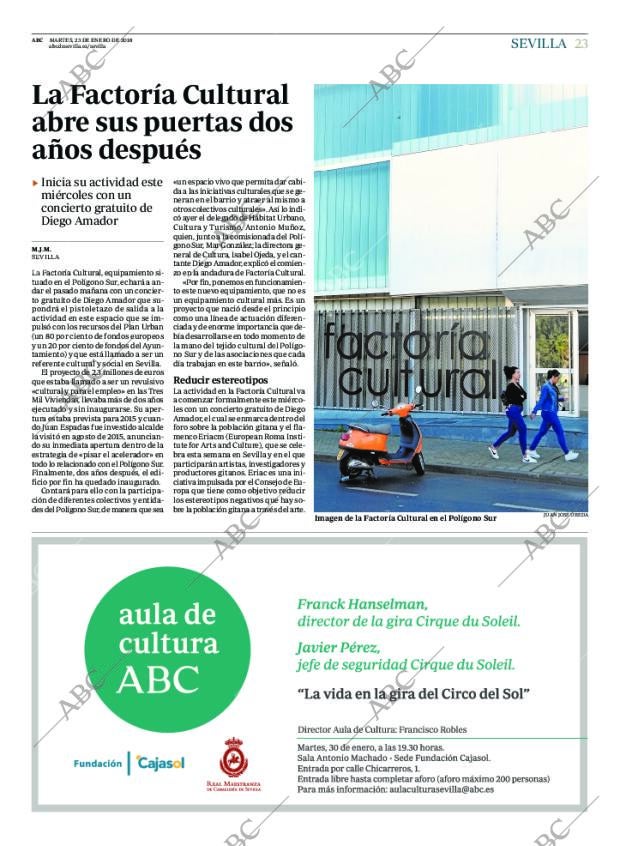 ABC SEVILLA 23-01-2018 página 23