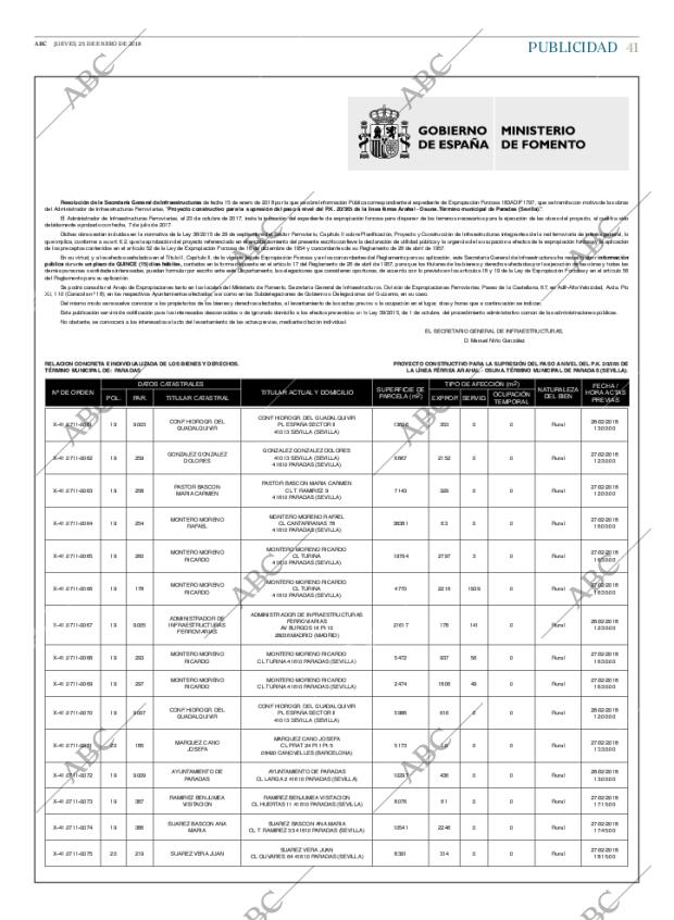 ABC SEVILLA 25-01-2018 página 41