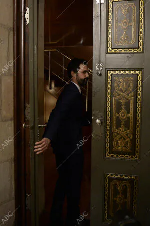 El presidente del Parlamento de Cataluña Roger Torrent, en rueda de prensa...