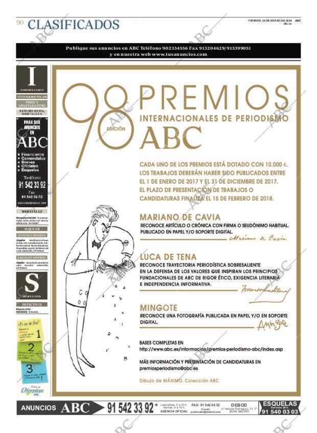 ABC MADRID 26-01-2018 página 90