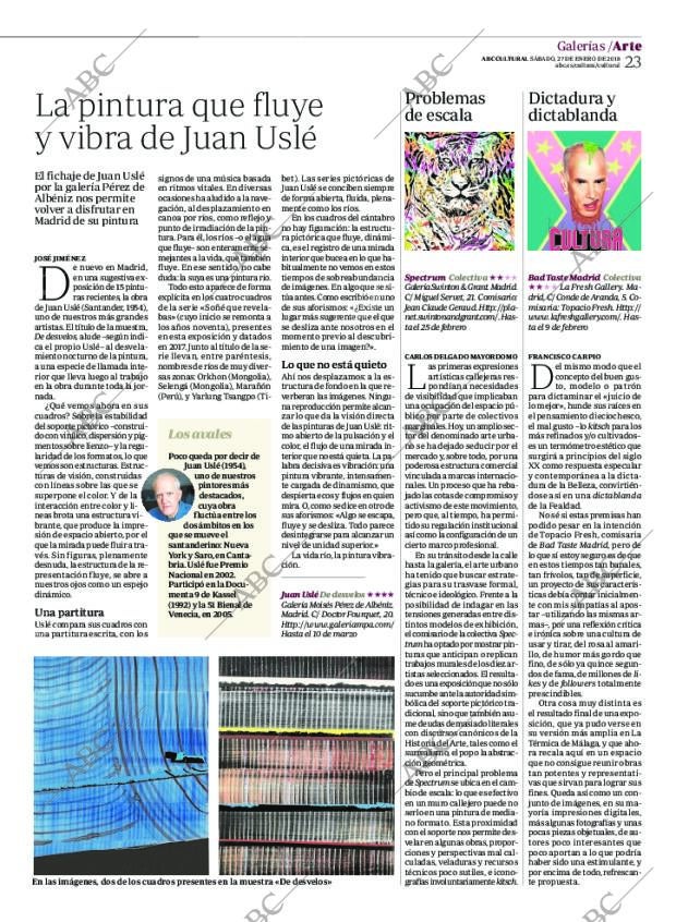 CULTURAL MADRID 27-01-2018 página 23