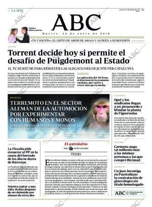 ABC MADRID 30-01-2018 página 2