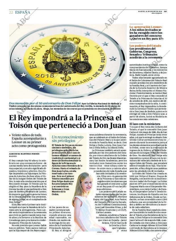 ABC MADRID 30-01-2018 página 22