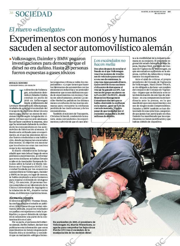 ABC MADRID 30-01-2018 página 38