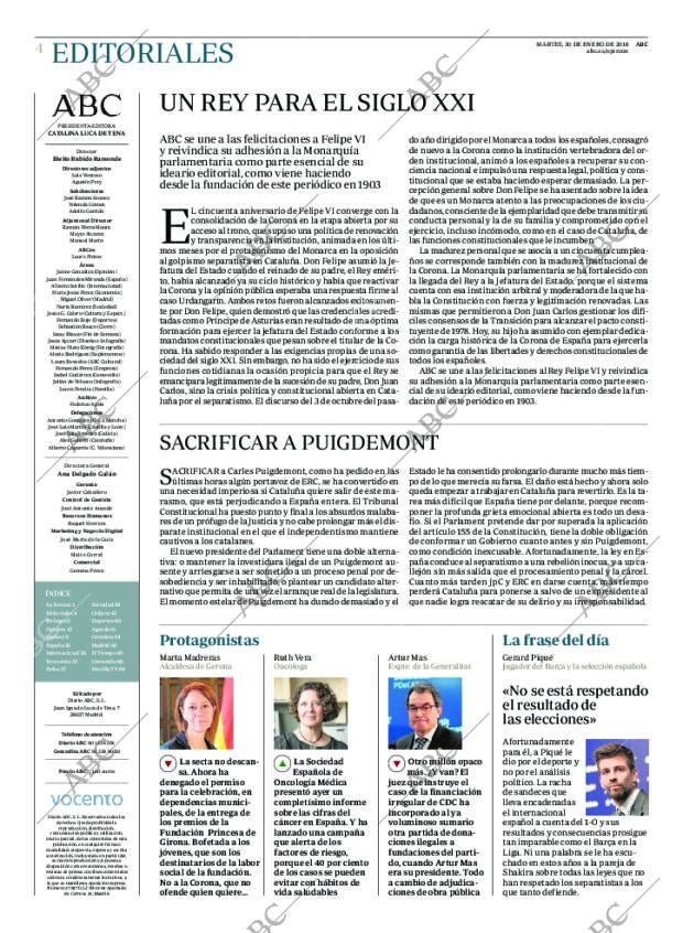 ABC MADRID 30-01-2018 página 4