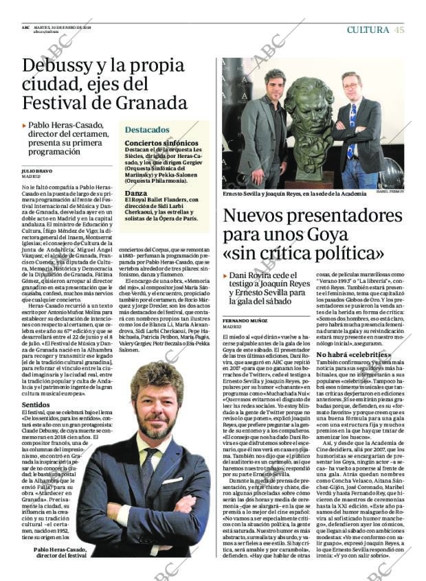 ABC MADRID 30-01-2018 página 45