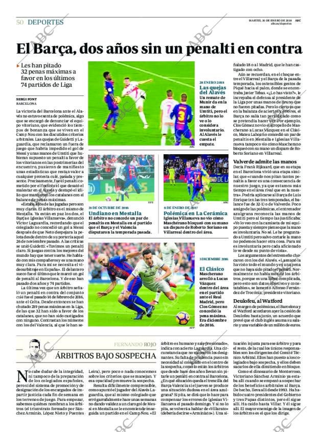 ABC MADRID 30-01-2018 página 50