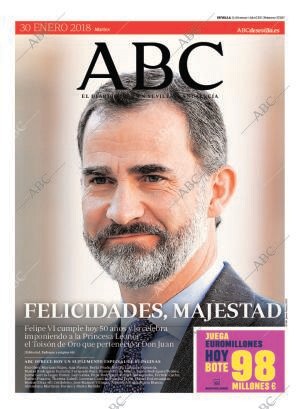 ABC SEVILLA 30-01-2018 página 1