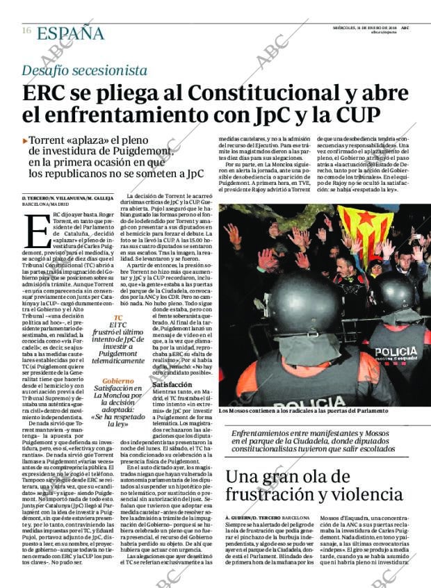 ABC MADRID 31-01-2018 página 16