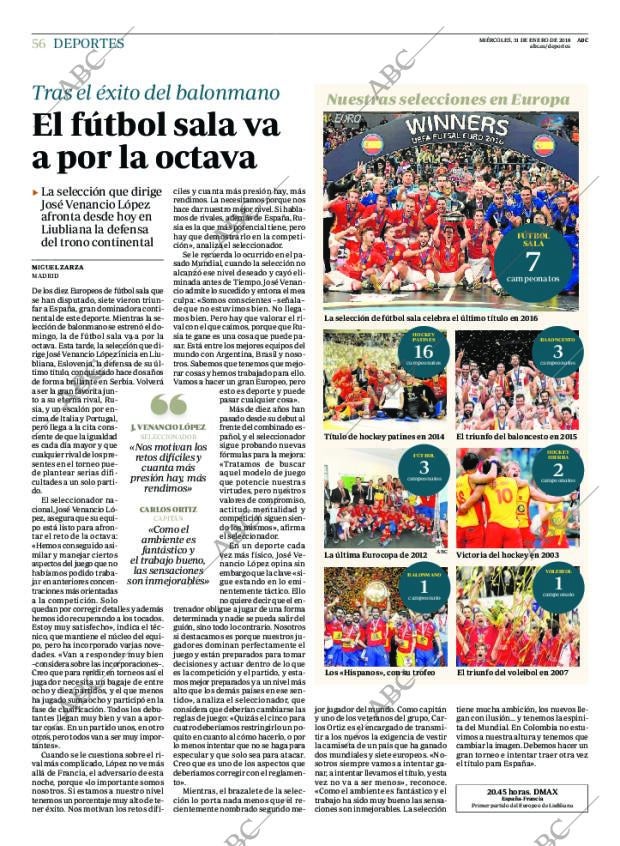 ABC MADRID 31-01-2018 página 56