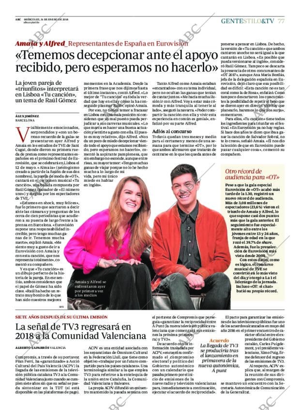 ABC MADRID 31-01-2018 página 77