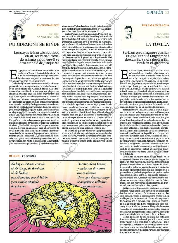 ABC MADRID 01-02-2018 página 13