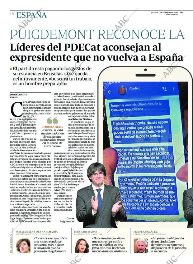 ABC MADRID 01-02-2018 página 16
