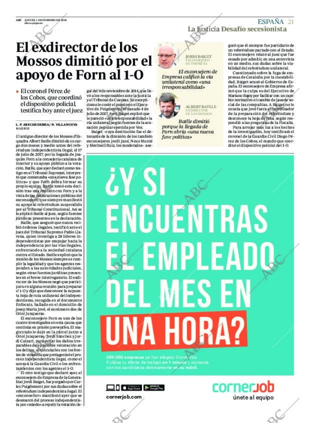 ABC MADRID 01-02-2018 página 21