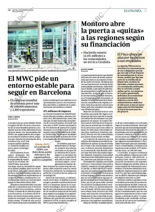 ABC MADRID 01-02-2018 página 37