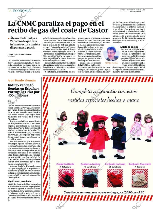 ABC MADRID 01-02-2018 página 38