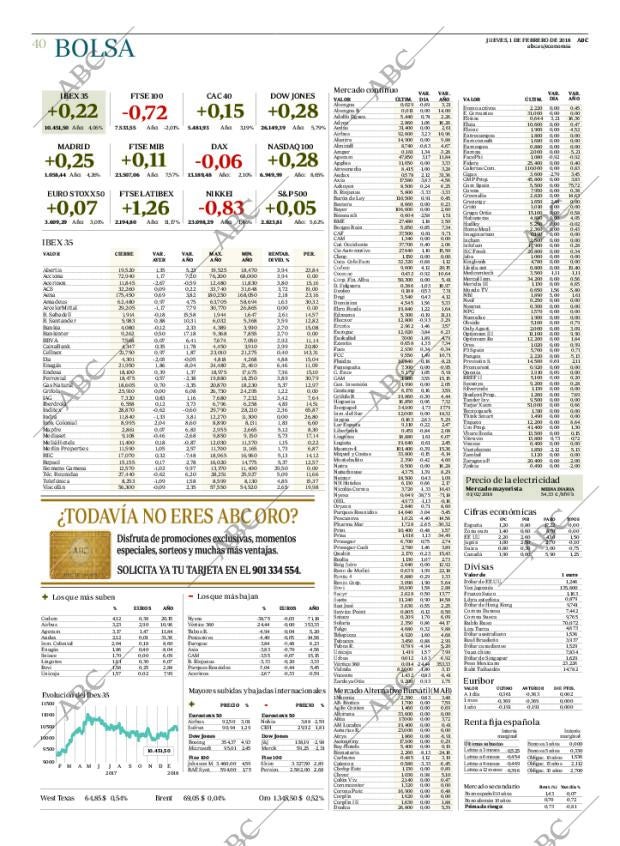 ABC MADRID 01-02-2018 página 40