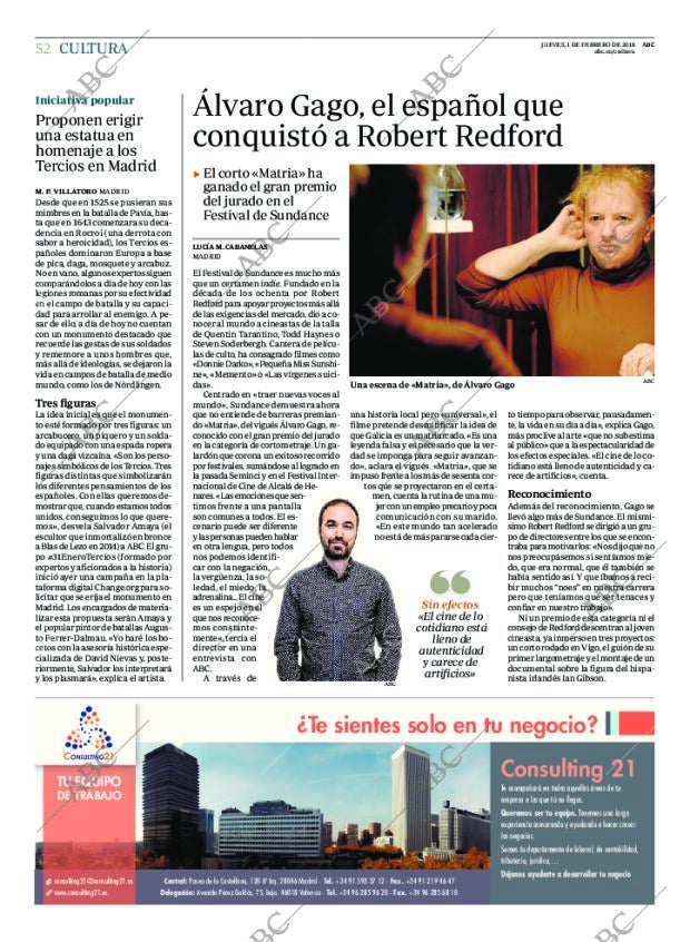 ABC MADRID 01-02-2018 página 52