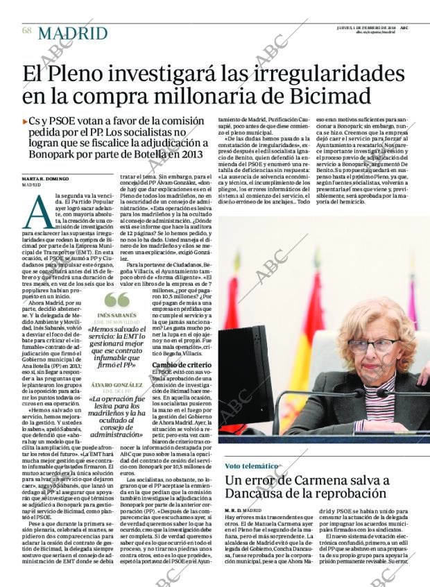 ABC MADRID 01-02-2018 página 68