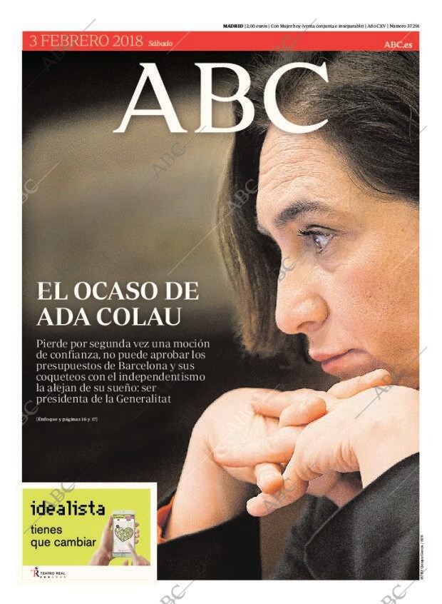 ABC MADRID 03-02-2018 página 1