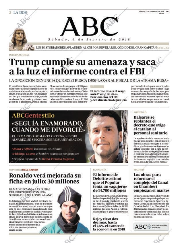 ABC MADRID 03-02-2018 página 2