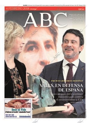 ABC MADRID 04-02-2018 página 1