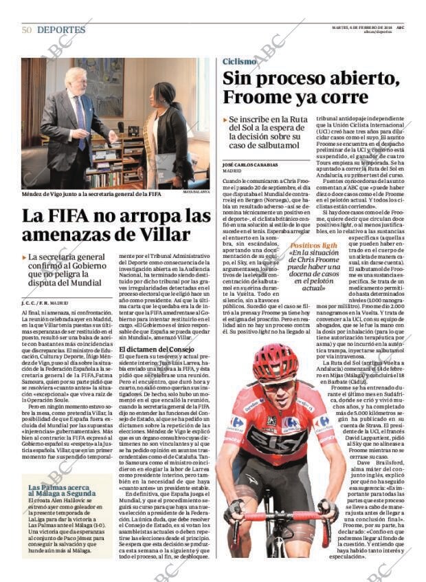 ABC MADRID 06-02-2018 página 50
