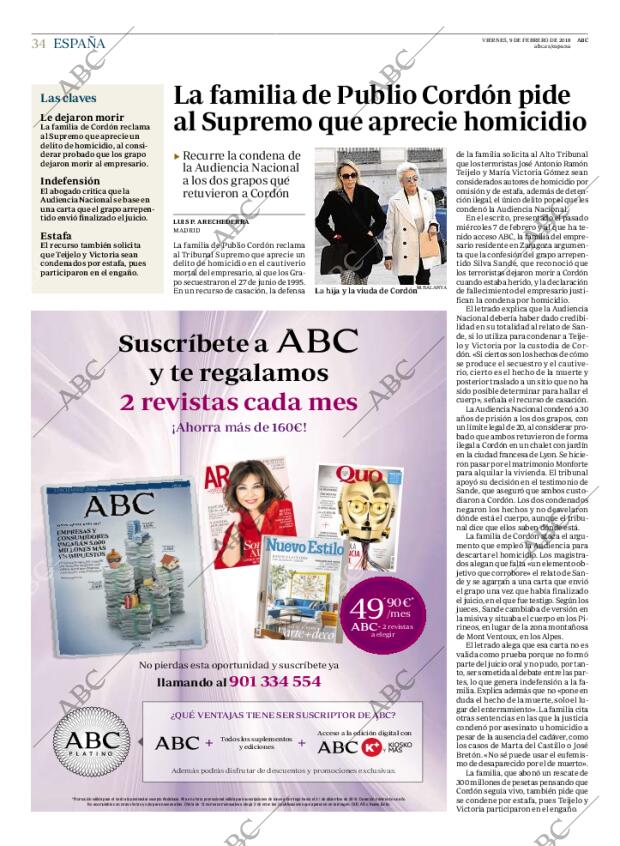 ABC MADRID 09-02-2018 página 34