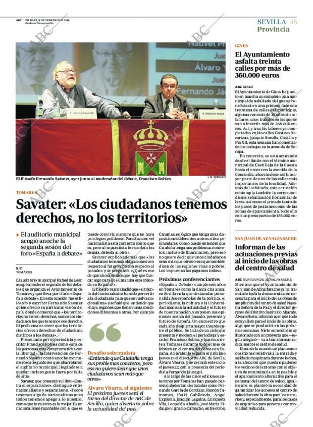 ABC SEVILLA 09-02-2018 página 45