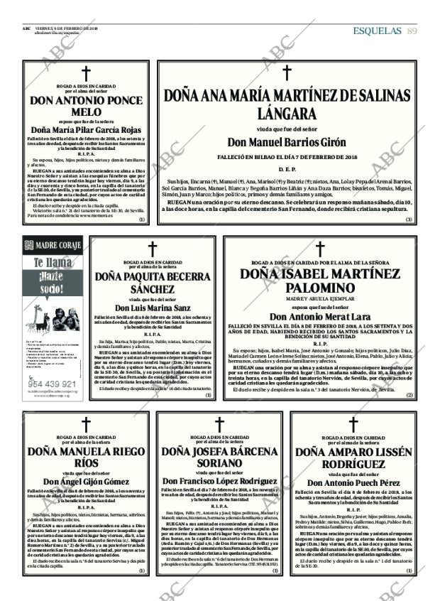ABC SEVILLA 09-02-2018 página 89