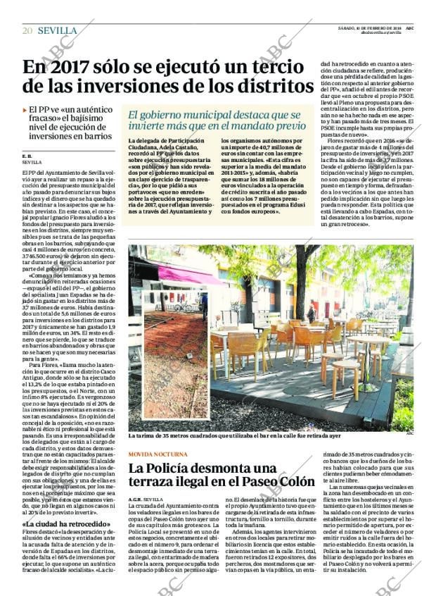 ABC SEVILLA 10-02-2018 página 20