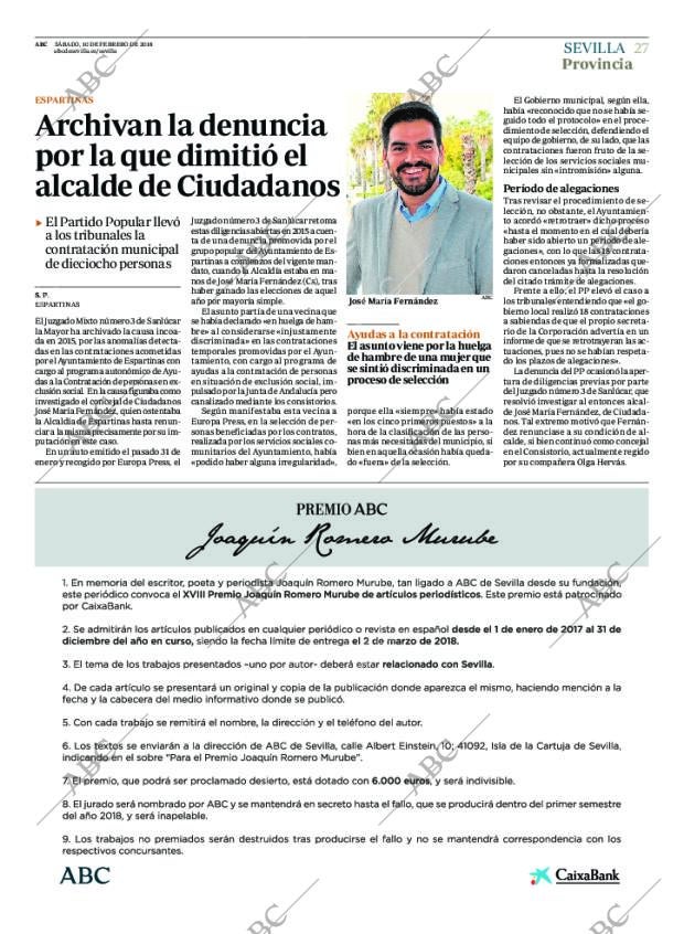 ABC SEVILLA 10-02-2018 página 27