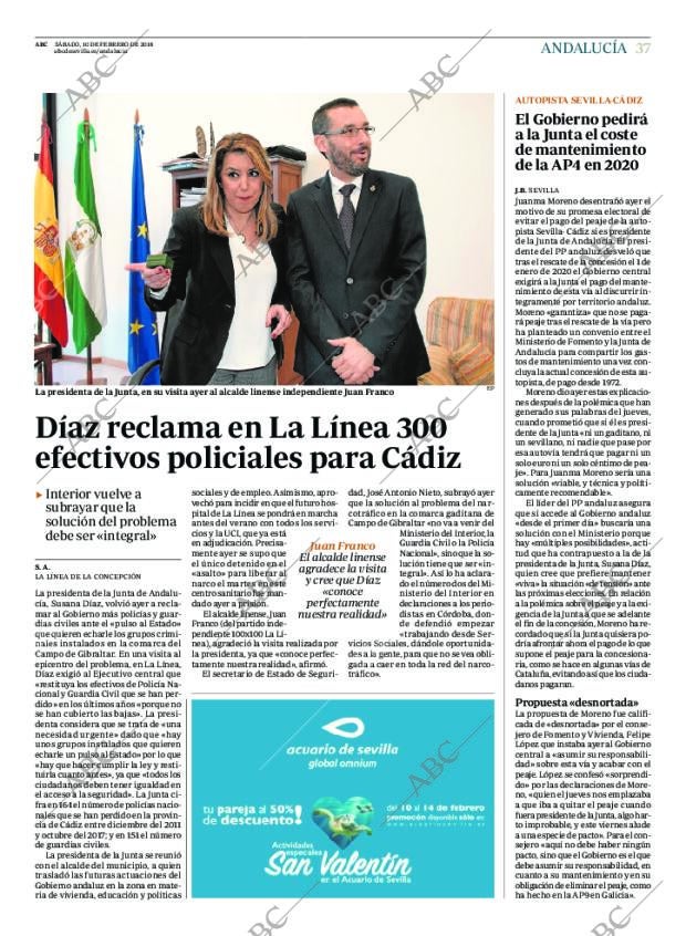 ABC SEVILLA 10-02-2018 página 37