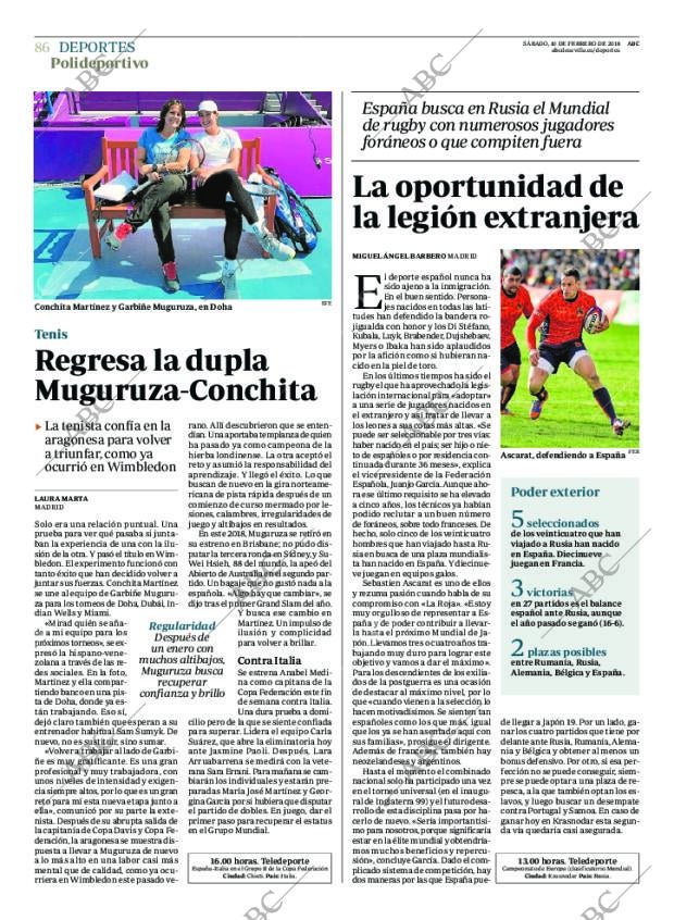 ABC SEVILLA 10-02-2018 página 86