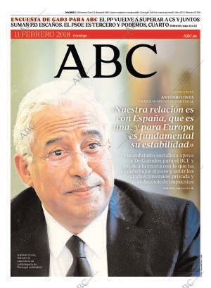 ABC MADRID 11-02-2018