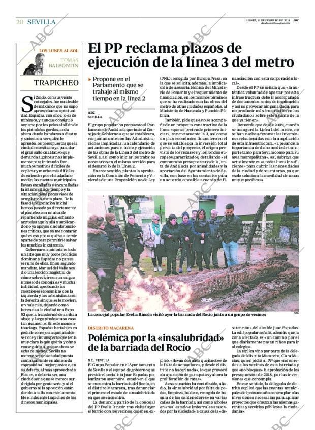 ABC SEVILLA 12-02-2018 página 20