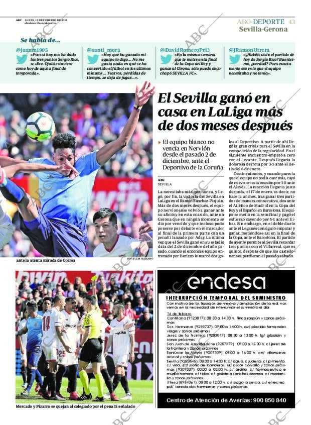 ABC SEVILLA 12-02-2018 página 43