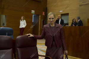 Asamblea de Madrid. En la Imagen, Cristina Cifuentes