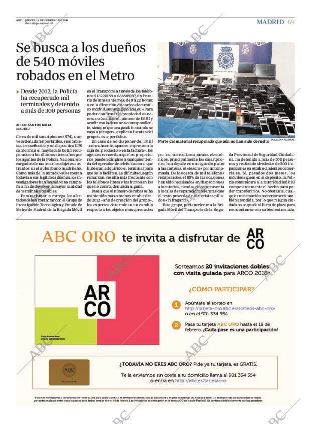 ABC MADRID 15-02-2018 página 69