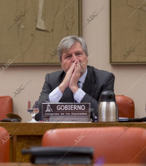 Comparecencia de Íñigo Méndez de Vigo en la Comisión de Cultura del Congreso de...