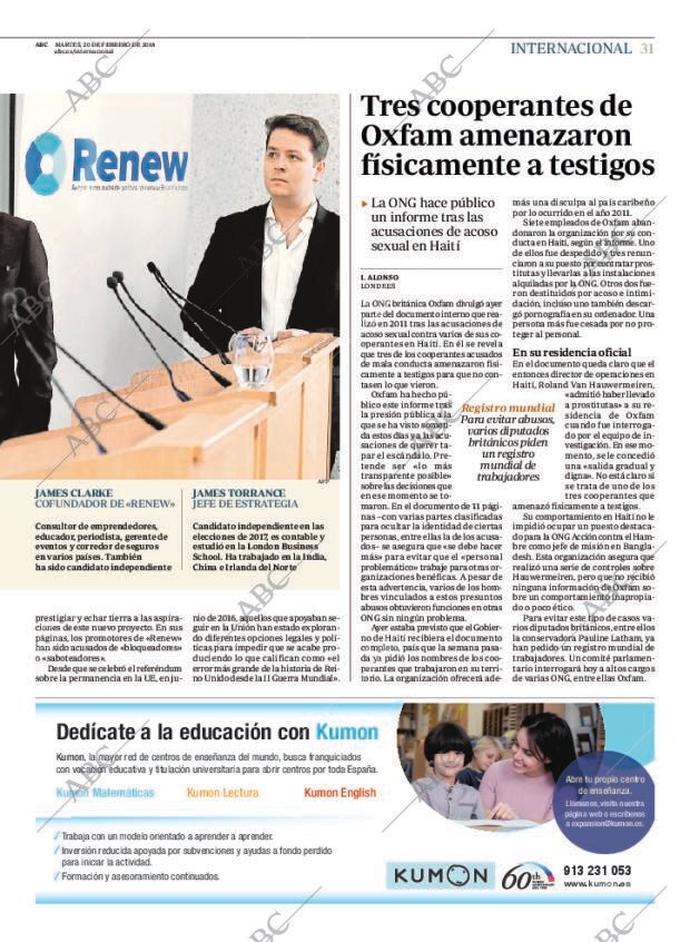 ABC MADRID 20-02-2018 página 31