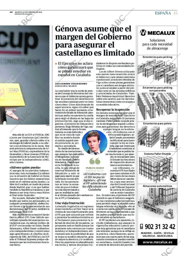 ABC SEVILLA 20-02-2018 página 45