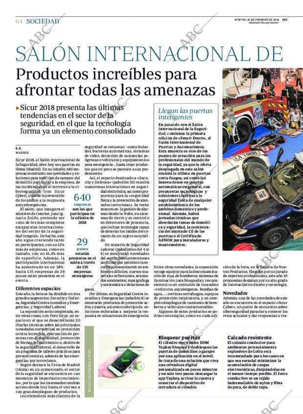ABC SEVILLA 20-02-2018 página 64