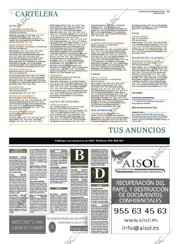 ABC SEVILLA 20-02-2018 página 70