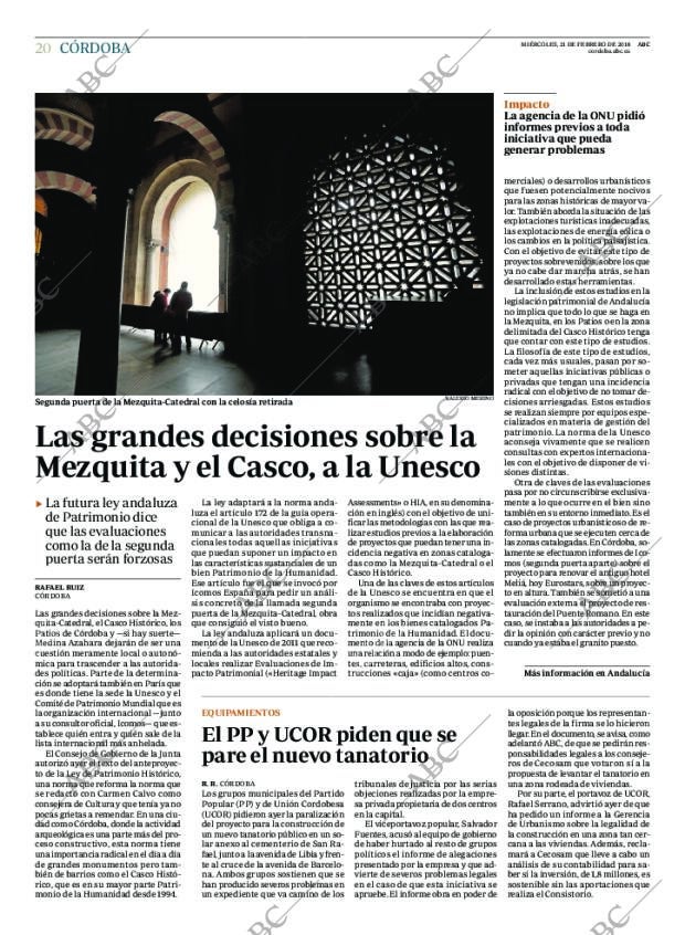 ABC CORDOBA 21-02-2018 página 20