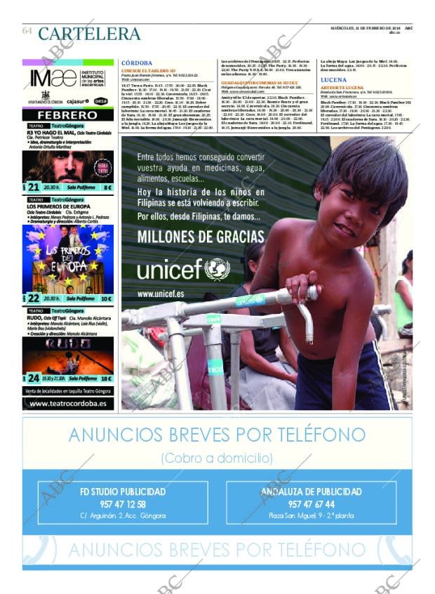 ABC CORDOBA 21-02-2018 página 64