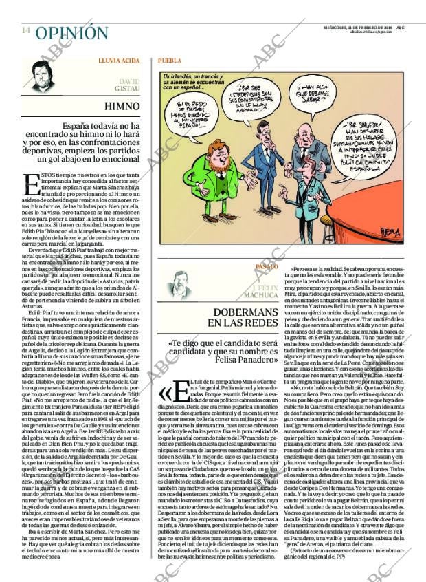 ABC SEVILLA 21-02-2018 página 14