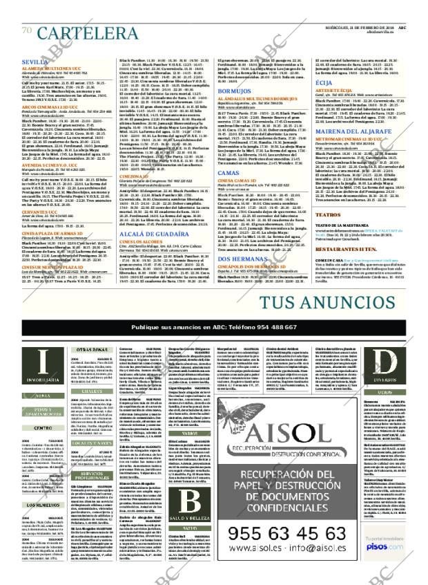 ABC SEVILLA 21-02-2018 página 70